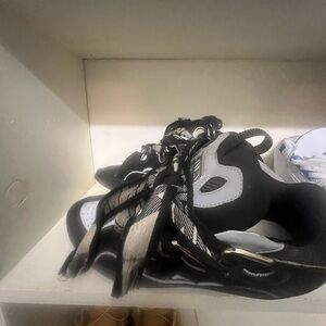 Lanvin Black and Gray Sneakers